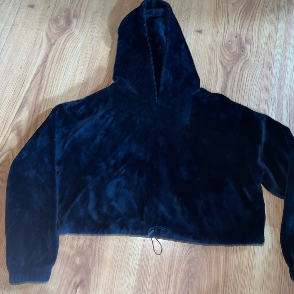Velvet hoodie